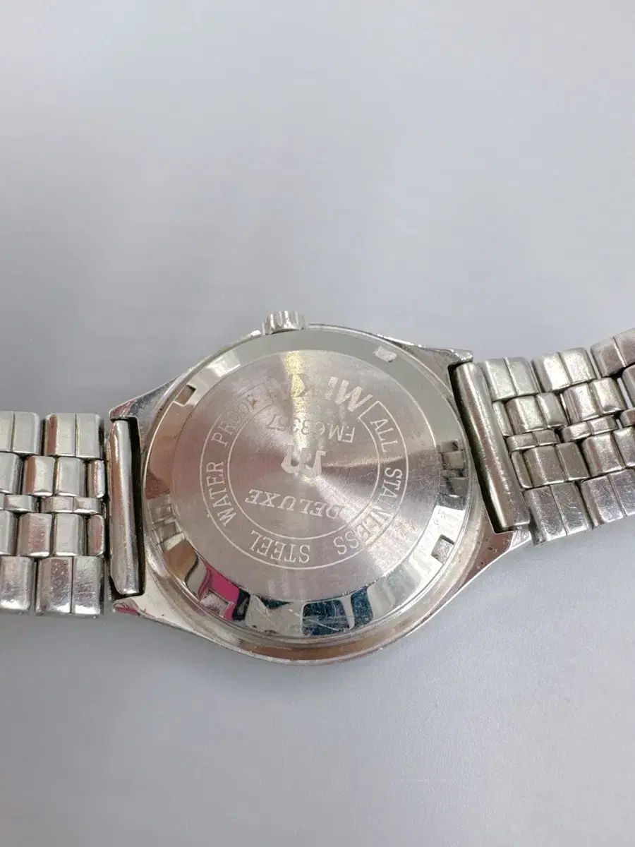  1980年代 ヴィンテージ ミカ フランスムーブ オクタゴンスタイル Tシャツ 自動巻き時計 腕時計(アナログ)