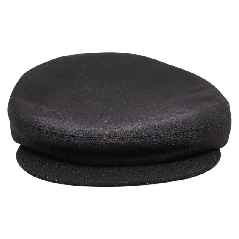 エルメス キャスケット 帽子 サイズ 57 ブラック カシミヤ レディース HERMES 1 0249900