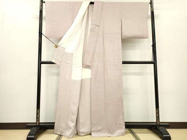 平和屋着物▽京友禅の第一人者 松井青々 小紋 霞文 正絹 逸品