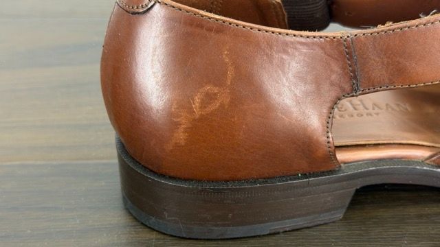  コールハーン レザーグルカサンダル 8 1|2 約26.0 cm 革靴 編み込み | 301910 サンダル サンダル