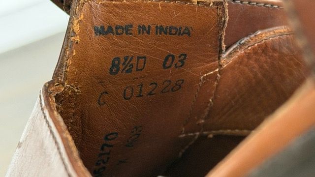 レザーグルカサンダル