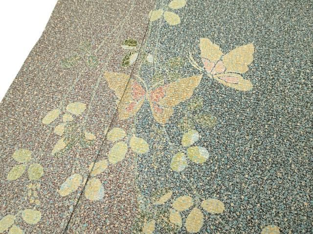 平和屋着物□訪問着 舞蝶文 正絹 逸品 DABB2228cd - メルカリ