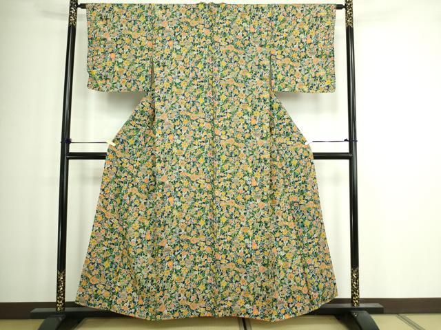 平和屋着物□上質な小紋 陶器文 正絹 逸品 未使用 DABA9634sf - メルカリ