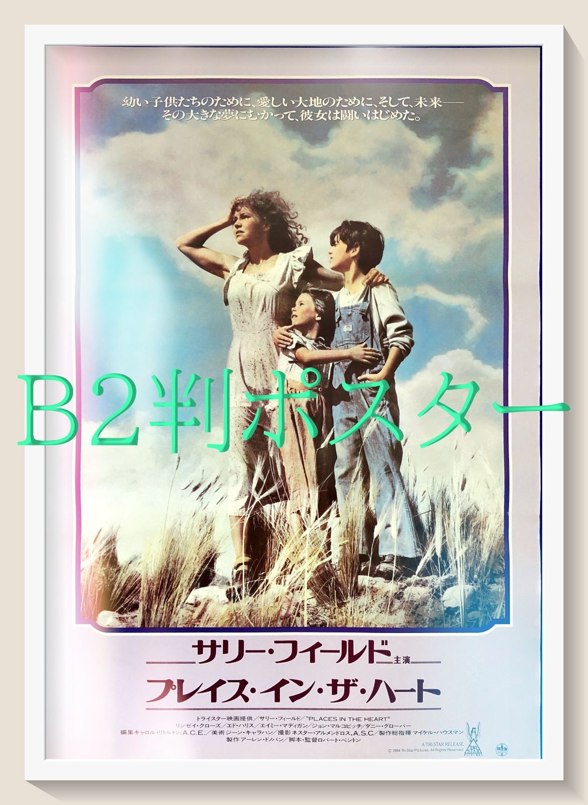pt『プレイス・イン・ザ・ハート』映画オリジナルB2判ポスター pt08092