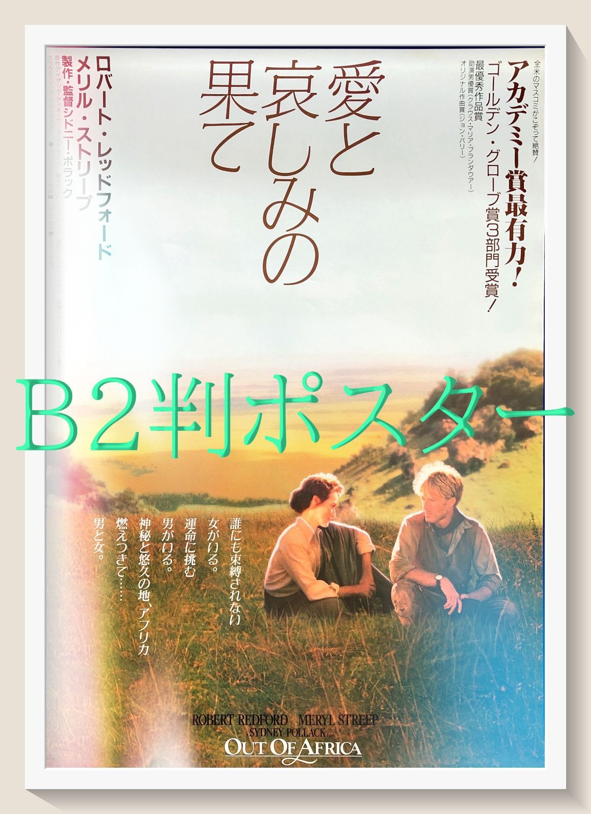 FU『愛と哀しみの果て』映画オリジナルB2判ポスター FU08049 シドニー 