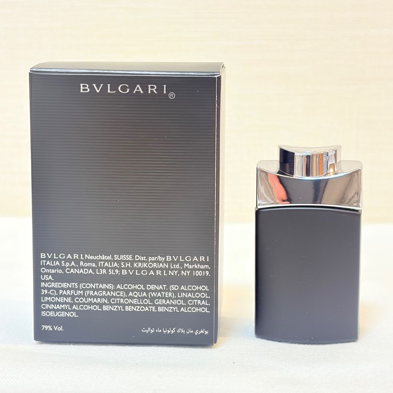 新品未使用 BVLGARI MAN BLACK cologne ブルガリ マン ブラック コロン