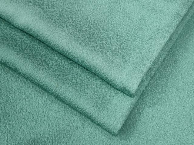 平和屋着物●上質な色無地 青磁色 正絹 yc