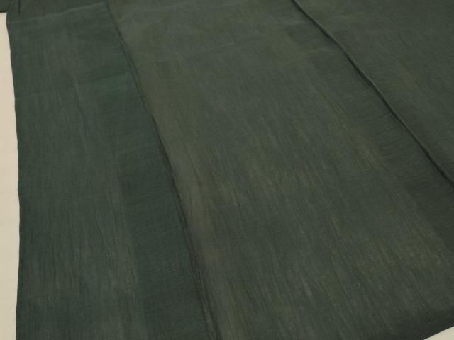 小千谷ちぢみ 藍媚茶色