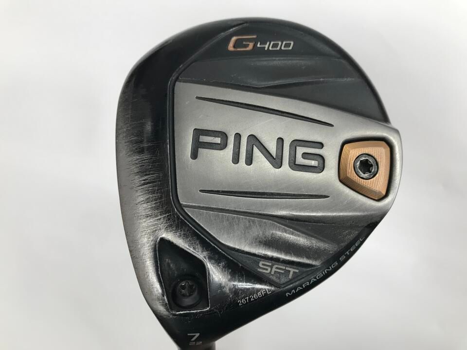 ピン 訳あり G 400 SF TEC 22度 TOUR 173 75 Sフレックス フェアウェイウッド