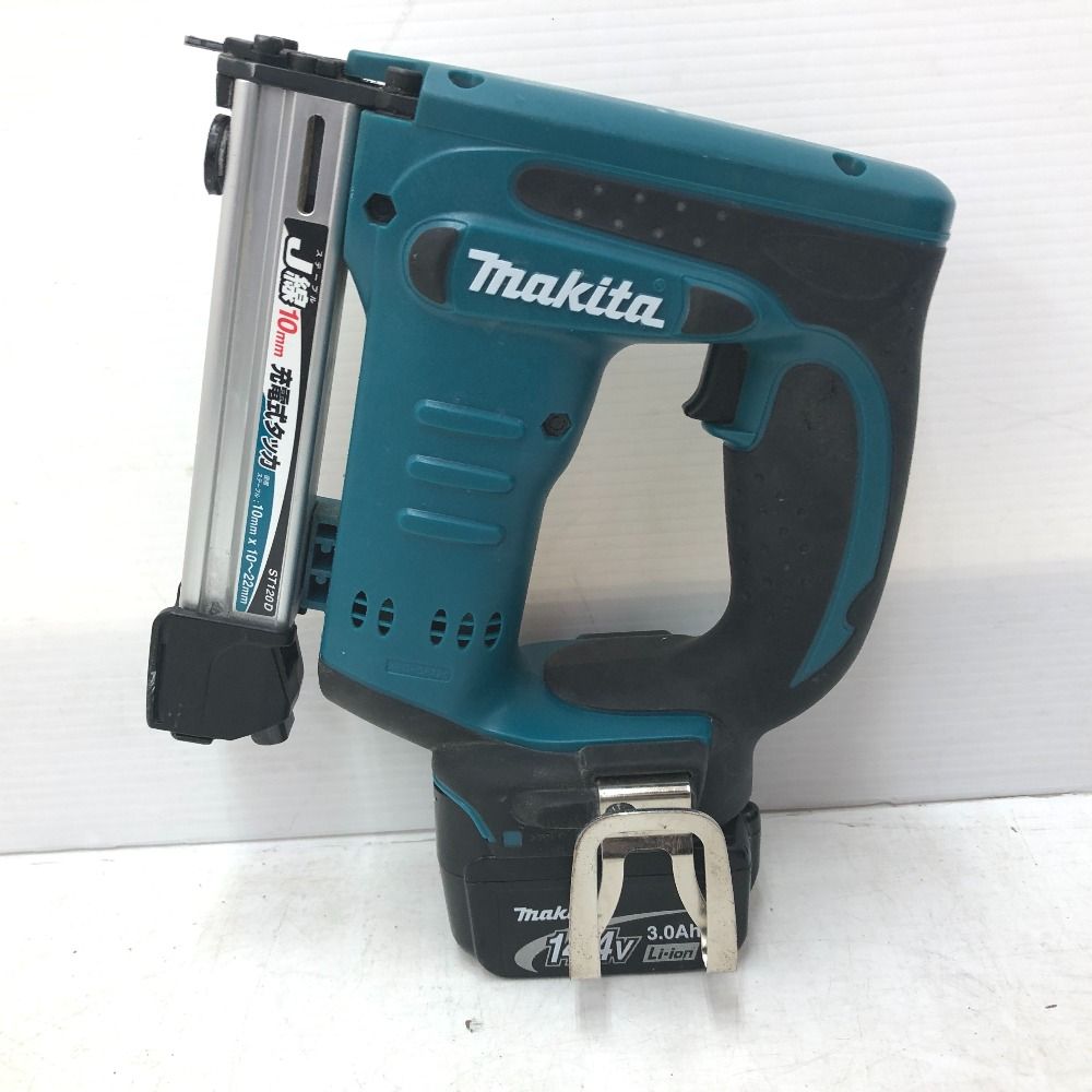 makita マキタ 14 4 V 3 0 Ah 充電式タッカ J線ステープル ケース 充電器 バッテリ セット バッテリ消耗あり ST 120 D
