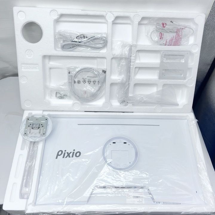 ジャンク品】Pixio ピクシオ PX278 WAVE White ゲーミングモニター 27