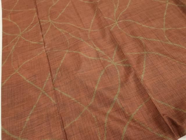 平和屋着物□本場大島紬 9マルキ 抽象文様 正絹 逸品 DABB2246cd