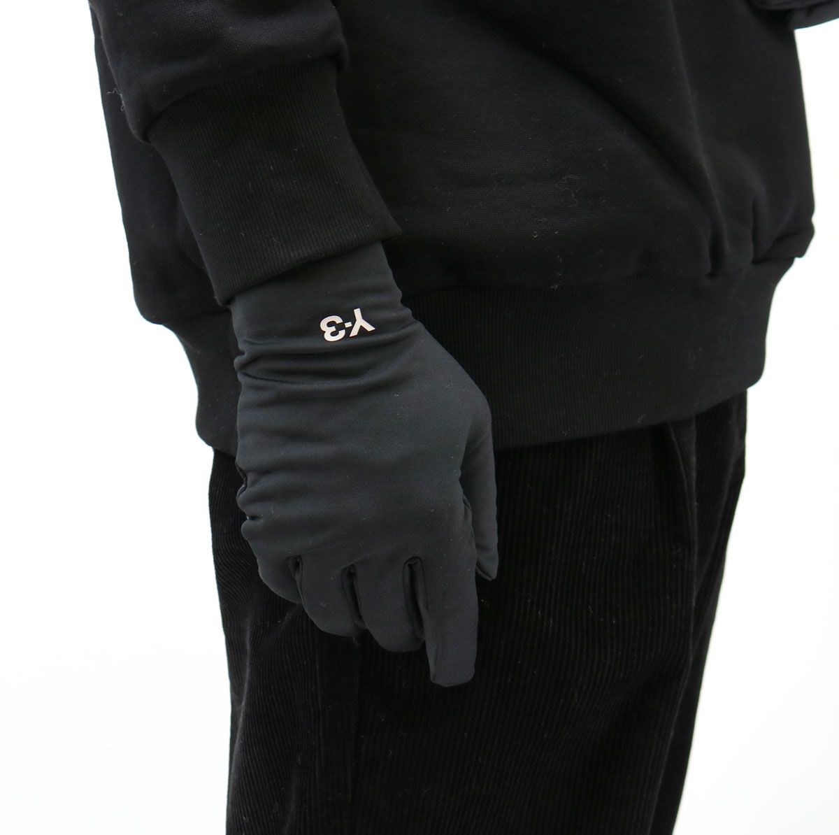 □Y-3 ワイスリー RUN GLOVES JI7506 ラングローブ 手袋 メンズ