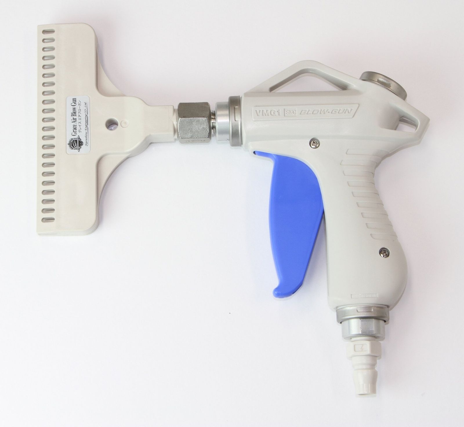 習志野エンジニアリング 空気量増幅 消音タイプ Grace エアーブローガン 幅121 W