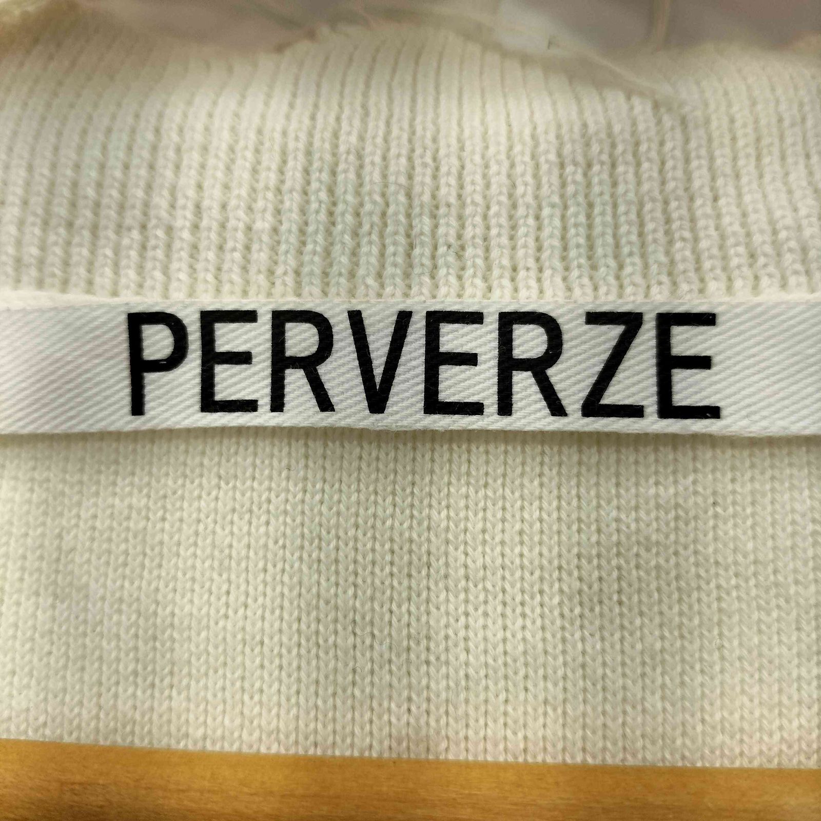 パーバーズ PERVERZE Crash Wide Knit Vest ニットベスト レディース