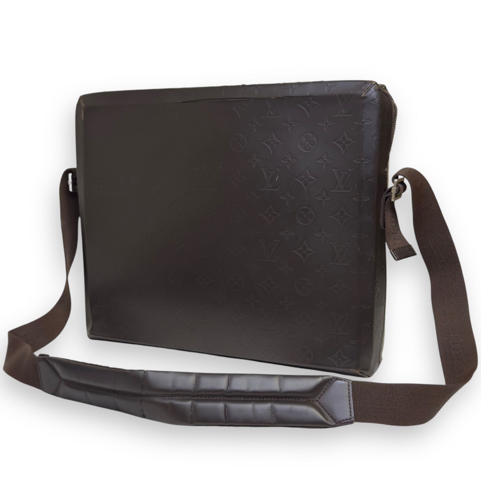 LOUISVUITTON ルイヴィトン モノグラム グラセ スティーブ ショルダー