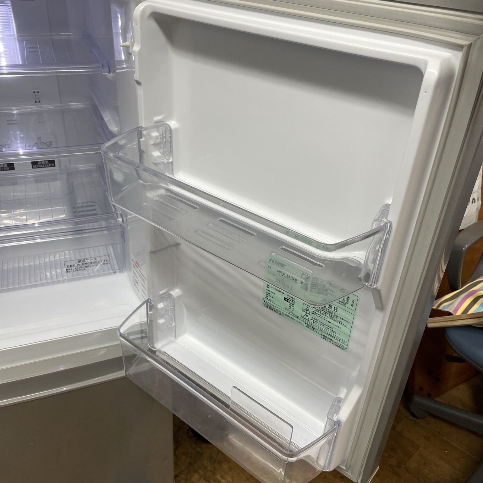 名古屋近郊限定送料設置無料2021年製三菱電機冷蔵庫146L R517 ☀️ 名古屋市近郊配送設置無料！ MITSUBISHI 2ドア冷蔵庫（146L