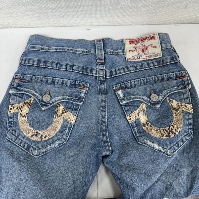 トゥルーレリジョン JOEY ローライズ ブーツカット フレア デニム