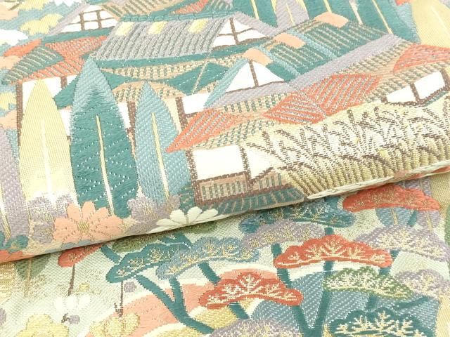 平和屋本店▽「美しいキモノ」お馴染みのメーカー となみ織物 六通柄