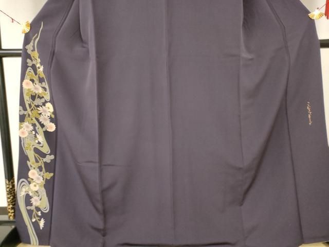 平和屋着物○こむさでもーど・COMME CA DU MODE 訪問着 流水花文