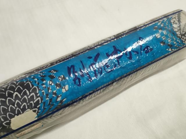 平和屋着物＊夏物 浴衣 反物 着尺 東京本染 草花文 綿 逸品 未使用