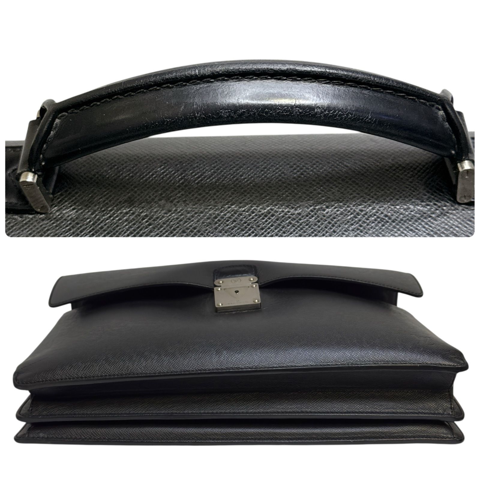 【美品】 ルイヴィトン ブリーフケース タイガ ロブスト 1 楽天市場】【バッグ】LOUIS VUITTON ルイ ヴィトン タイガ ロブスト1