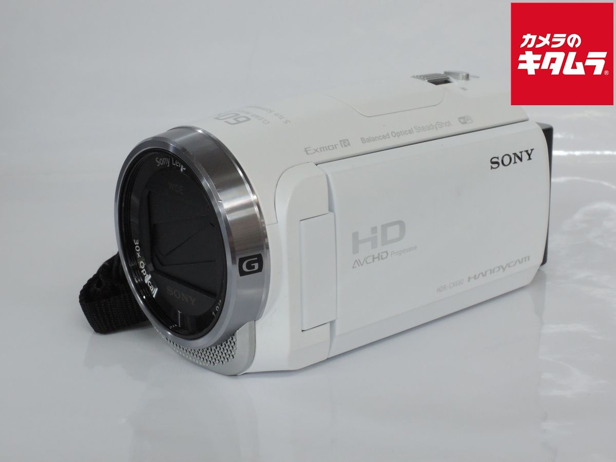 中古】 【良品】 パナソニック HC-V360MS-W ホワイト - メルカリ