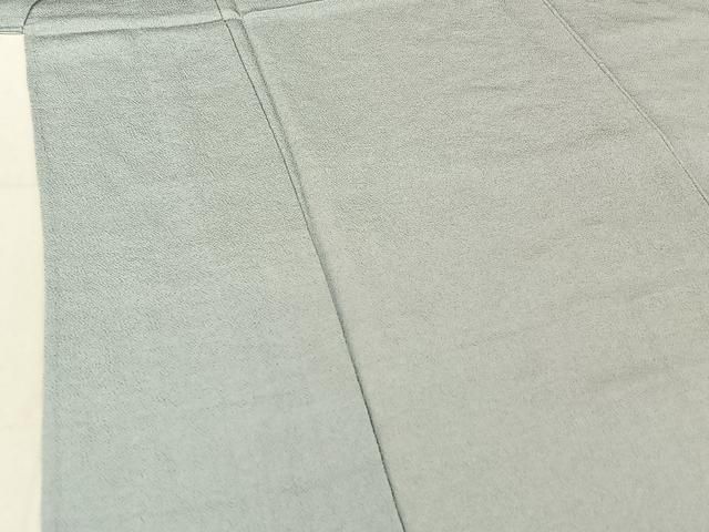  平和屋着物▽上質な色無地 単衣 淡藤色 鬼しぼ縮緬 正絹 jh 色無地 着物