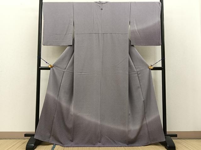 平和屋着物○江戸小紋 訪問着 雪月風花 暈し染め 正絹 逸品 BAAW0908hj