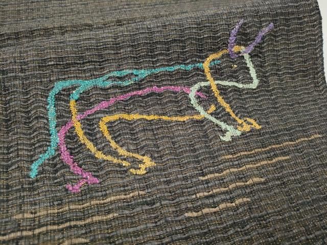 平和屋着物▽八寸名古屋帯