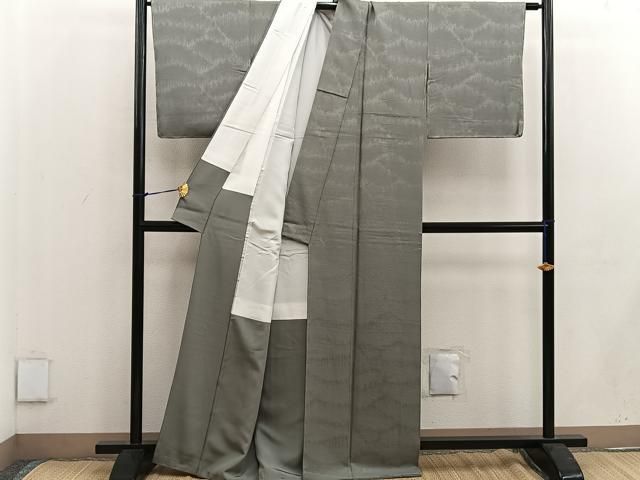 樹林地紋 利休色