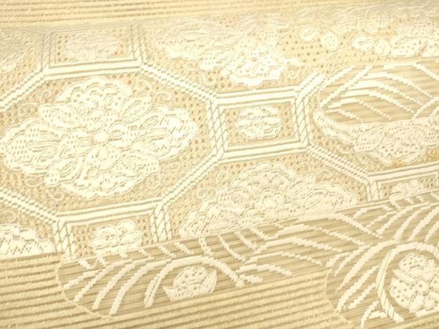 平和屋着物＊夏物 中国三大刺繍 スワトウ刺繍 汕頭刺繍 総刺繍 絽綴れ