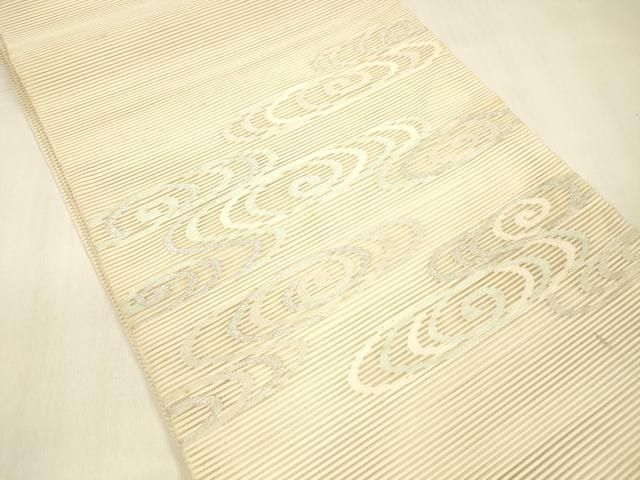 絽綴れ 太鼓柄袋帯