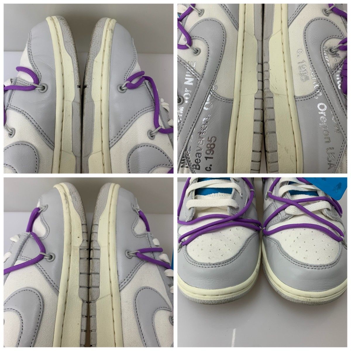 ナイキ NIKE Off-White DUNK LOW DM1602-125 メンズ靴 スニーカー 
