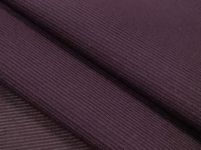 平和屋着物＊夏物 色無地 絽 滅紫色 洗える着物 ze