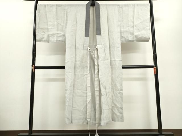 平和屋着物＊夏物 男性 紗 長襦袢 紫水晶色 麻 ze