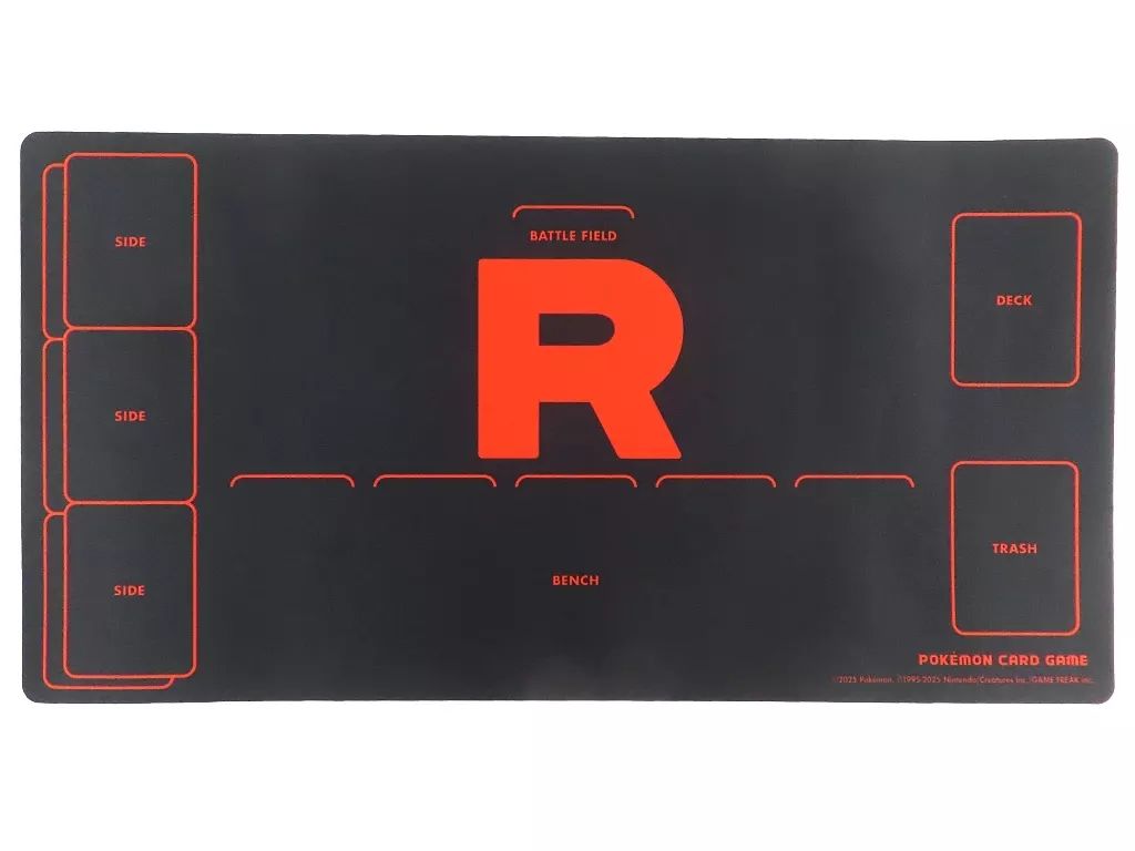 中古】サプライ ポケモンカードゲーム ラバープレイマット ロケット団