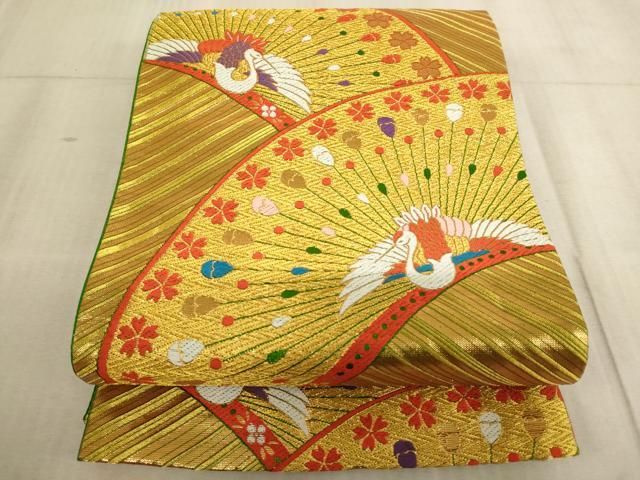 平和屋着物[]七五三 女の子 7歳 祝着 四つ身 長襦袢・袋帯セット 鈴花