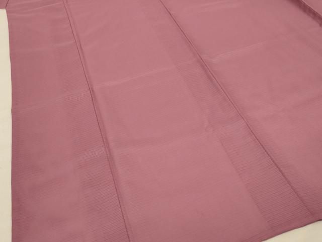  平和屋着物＊夏物 色無地 絽 蘇芳香色 洗える着物 jd 色無地 着物