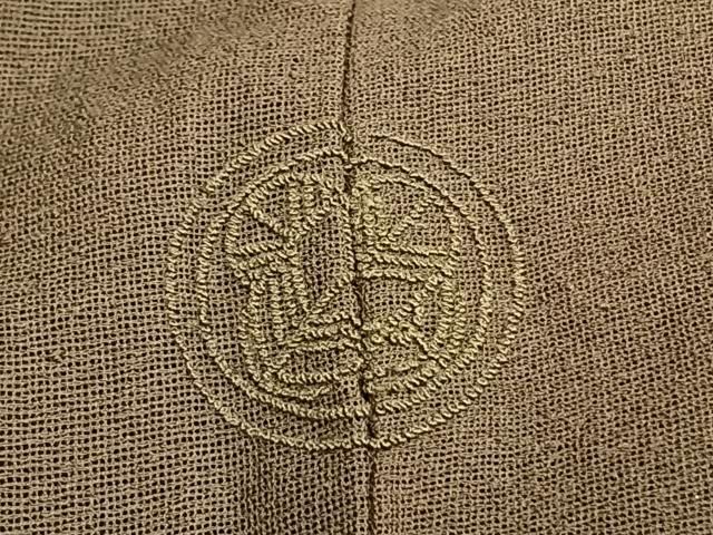  平和屋着物▽男性 長羽織 スリーシーズン 春夏秋 塵除け 栗色 正絹 fy 羽織 着物 浴衣