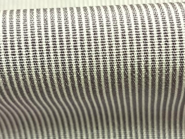 平和屋着物▽江戸小紋 単衣 万筋 紫色×白色 正絹 逸品 AABE5729fy