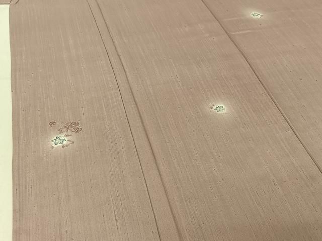 平和屋着物▽上質な紬 単衣