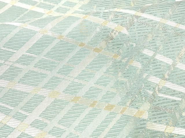  平和屋着物＊夏物 六通柄袋帯 抽象蜻蛉文 金銀糸 正絹 cm 袋帯 帯