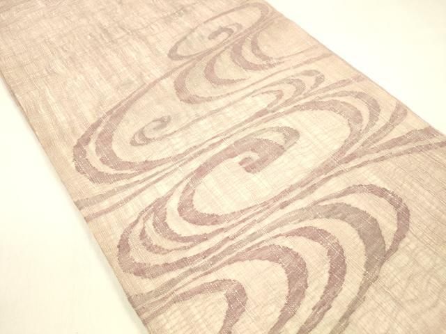 平和屋着物＊夏物 太鼓柄袋帯 流水文 正絹 cm