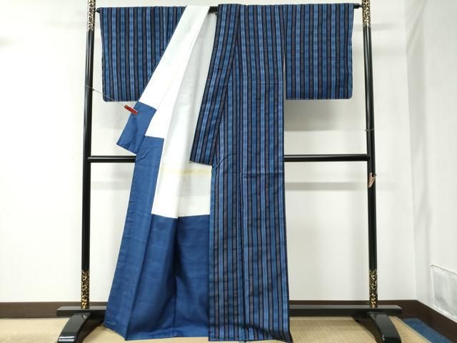 平和屋着物●上質な紬 間道