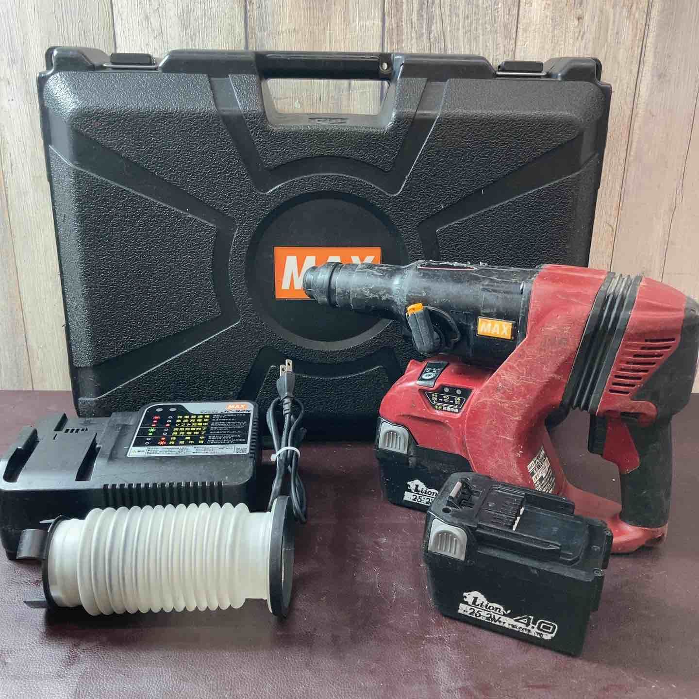 品 マックス MAX コードレスハンマドリル PJ R 266 B 2 C 40 A はつり