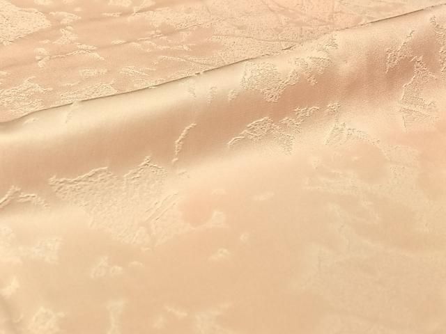  平和屋着物▽日展作家 山本唯与志 レリーフ染 小紋 単衣 枝葉文 暈し染め 正絹 jh 小紋 着物