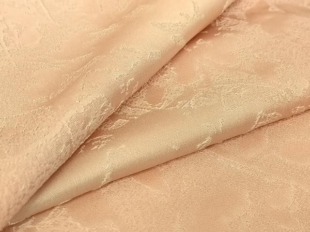 平和屋着物▽日展作家 山本唯与志 レリーフ染 小紋 単衣 枝葉文 暈し染め 正絹 jh