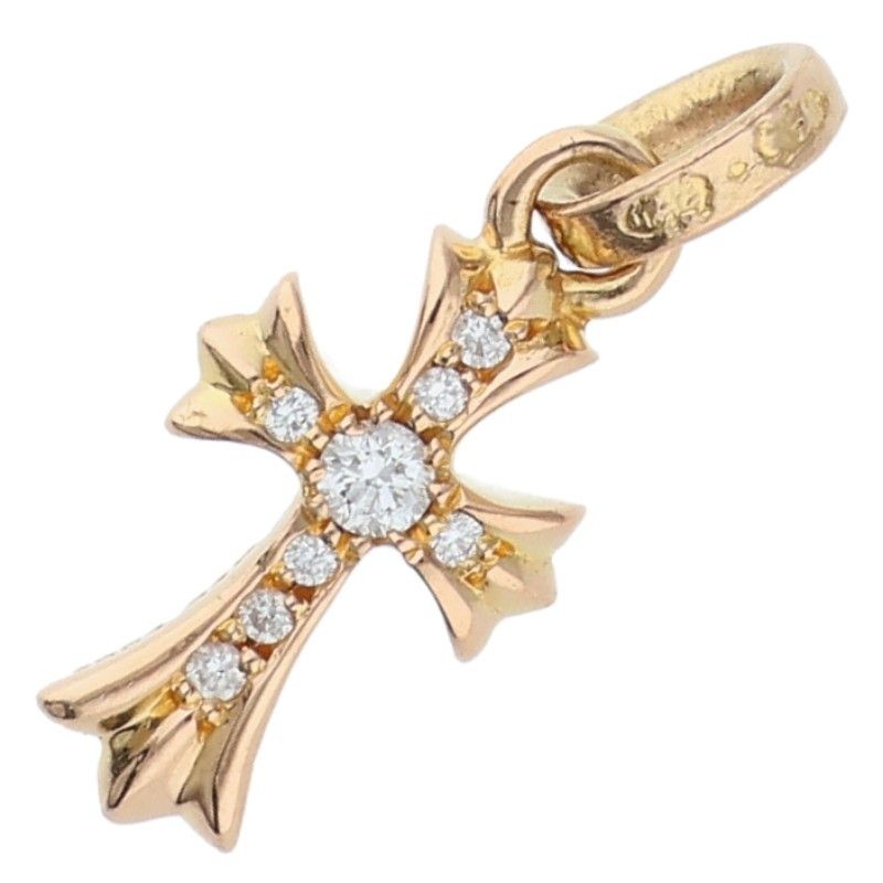 クロムハーツ 22K CRS BBYFAT P/DMND/ベイビーファット PAVEダイヤ