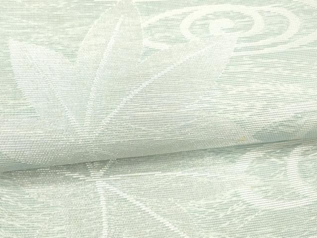  平和屋着物＊夏物 六通柄袋帯 竜田川 銀糸 正絹 cm 袋帯 帯